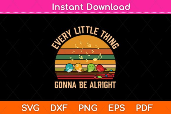 Every Little Thing Gonna Be Alright Bird Embroidery Design Review
