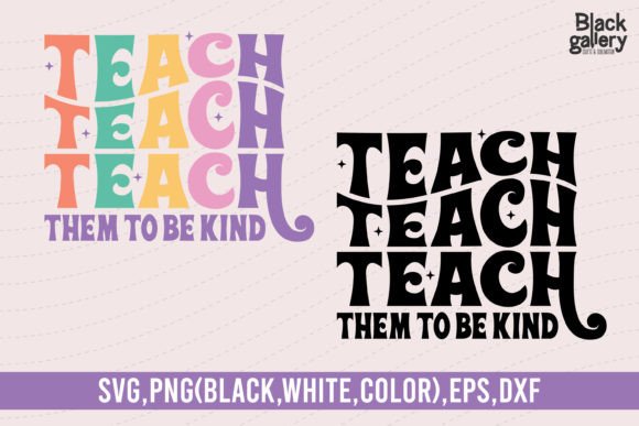 Retro Teacher SVG EPS PNG Design for T-Shirt Graphics