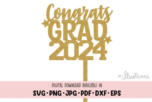 Senior Class 2024 Png Graphics for Crafts and Commercial Use