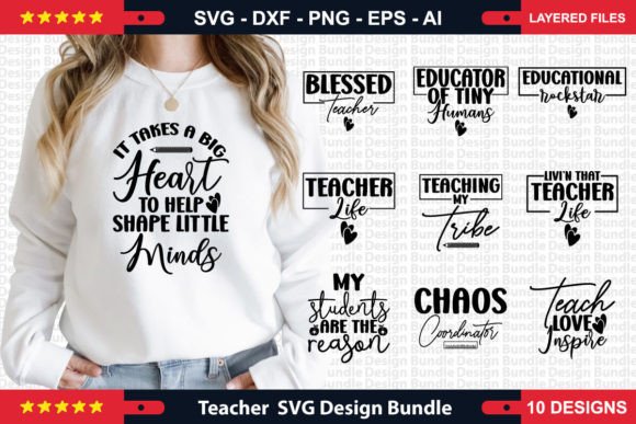 Teacher Svg Design Bundle Review for Real Projects