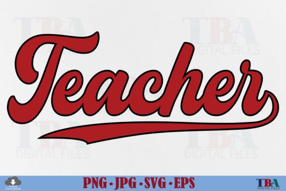 Teacher SVG Retro Teacher PNG Design Review for Real Projects