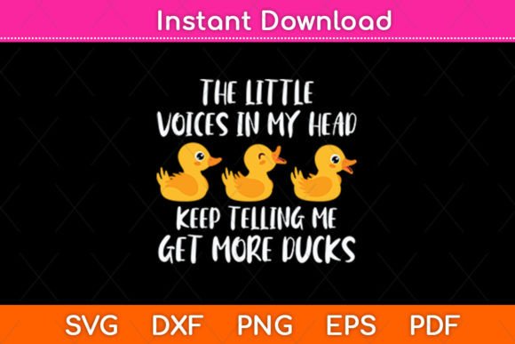 The Little Voices In My Head Keep – A Unique SVG Design for Crafts and Graphics