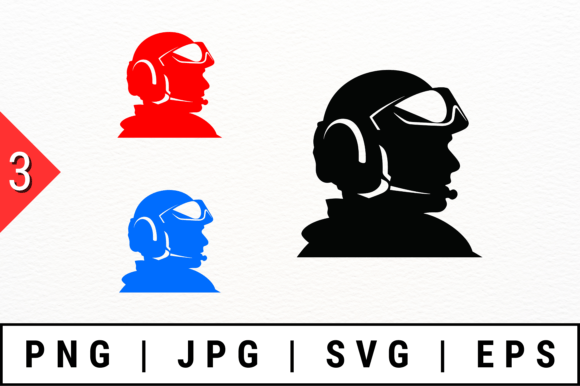 Vector Art of Pilot Silhouettes: A Graphics Set for Aviation-Themed Crafts